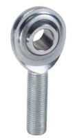 5/8-18 PLATED STEEL ROD END, LEFT HAND THD SPHERICAL, MALE (HEIM)